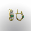 фото Серьги с изумрудами