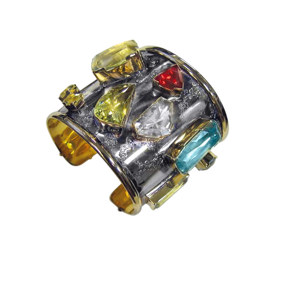 Браслет с бериллами