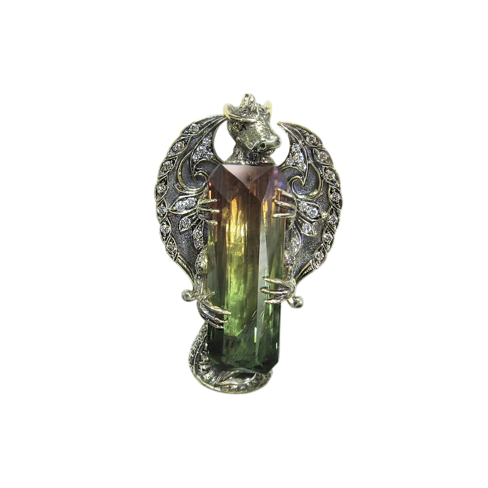 Подвеска с турмалином