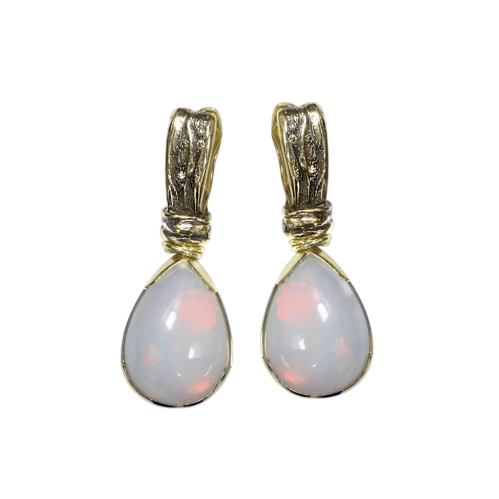 Серьги с опалами