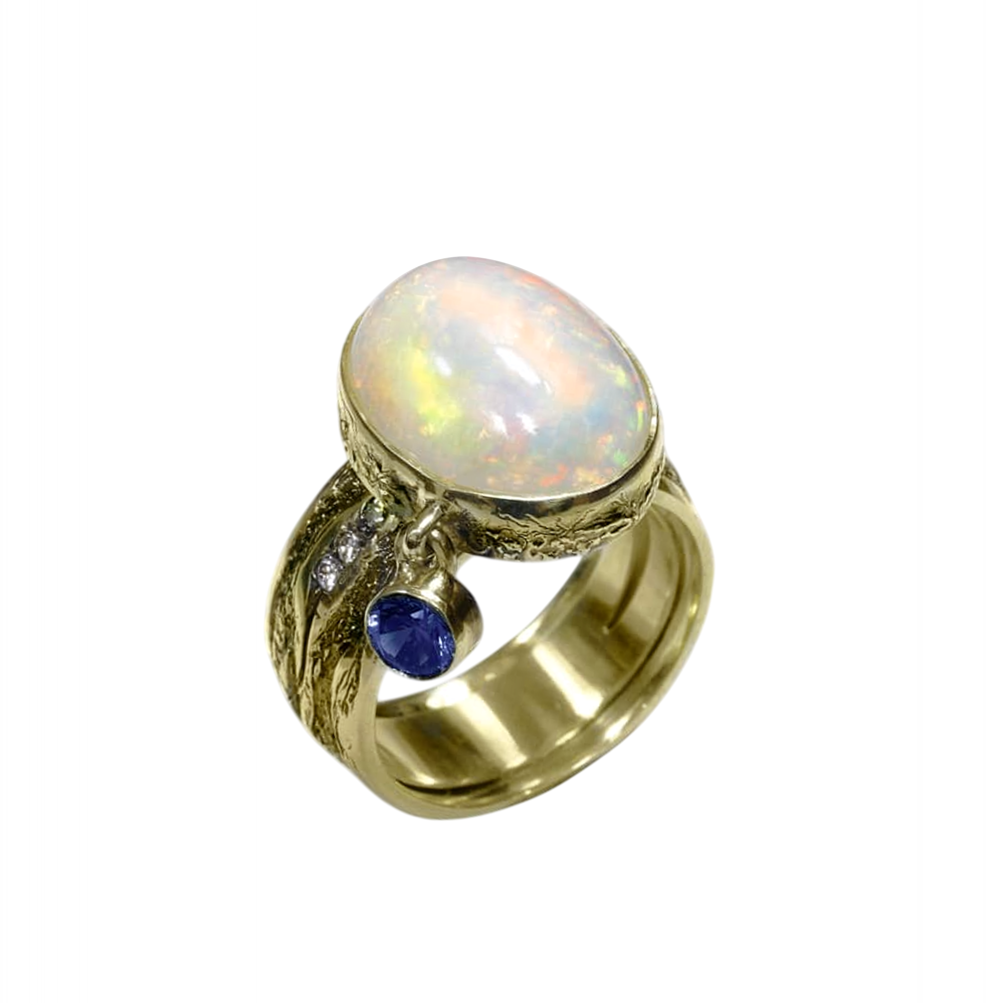 Кольцо с опалом