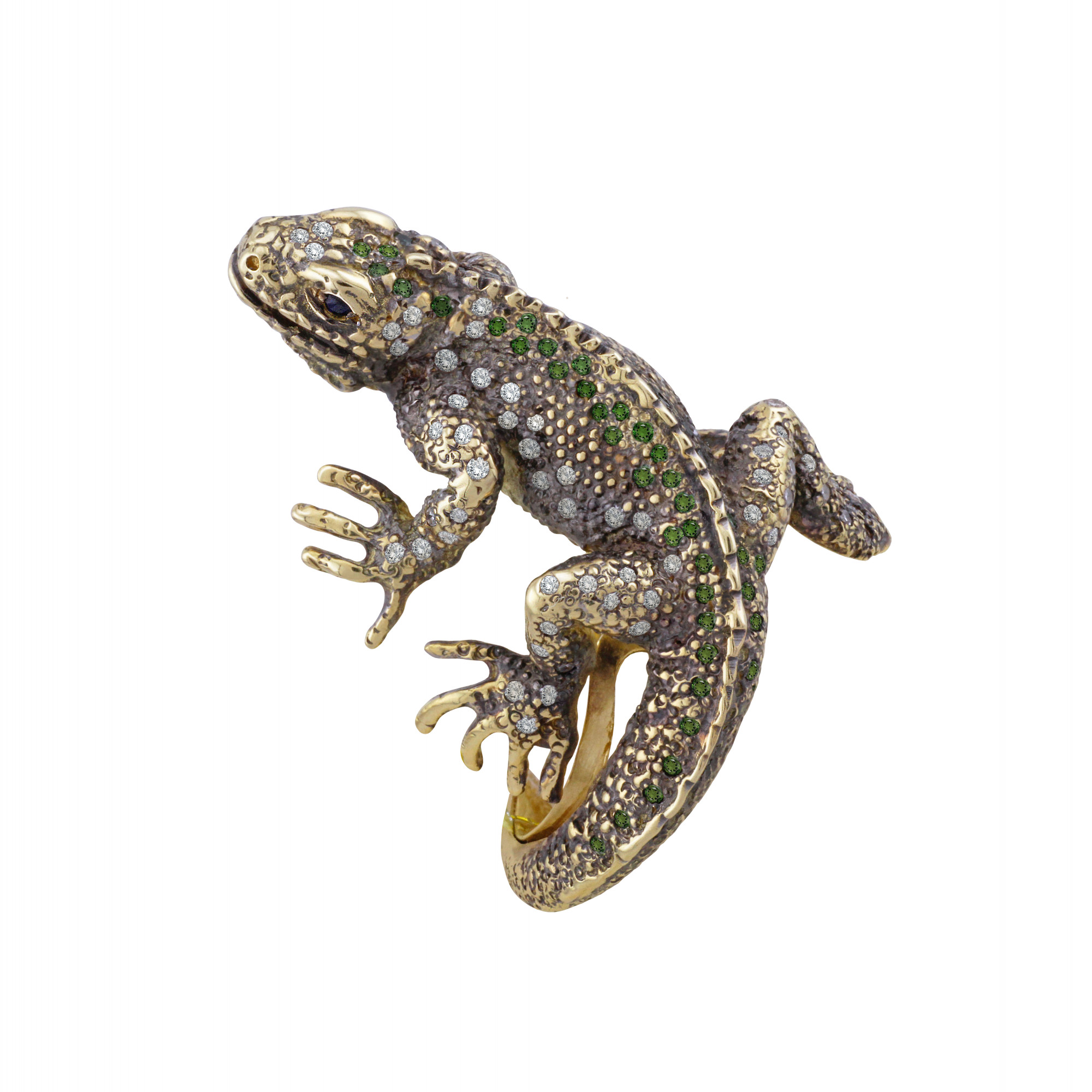 Кольцо с бриллиантами